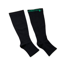 Load image into Gallery viewer, Vagabond XXL Wide Calf Graduated Compression SOCKS WITHOUT TOE-Black-In 2X and 3X sizes