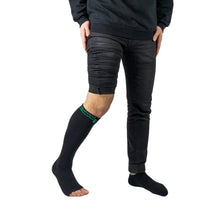 Load image into Gallery viewer, Vagabond XXL Wide Calf Graduated Compression SOCKS WITHOUT TOE-Black-In 2X and 3X sizes