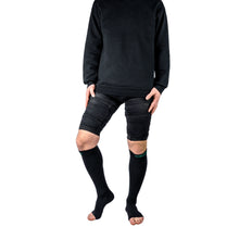 Load image into Gallery viewer, Vagabond XXL Wide Calf Graduated Compression SOCKS WITHOUT TOE-Black-In 2X and 3X sizes