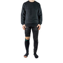 Load image into Gallery viewer, Vagabond XXL Wide Calf Graduated Compression SOCKS WITHOUT TOE-Black-In 2X and 3X sizes